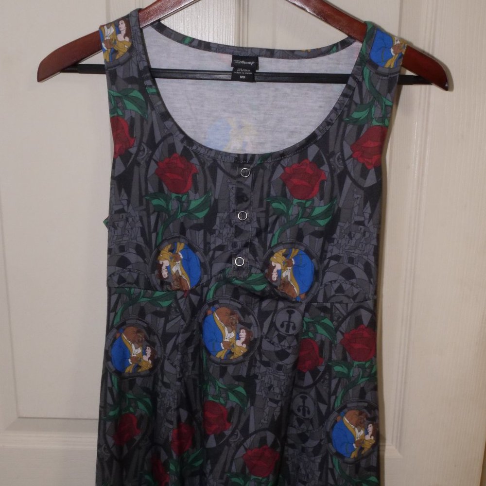 Disney Beauty And The Beast Casual Dress - image 1